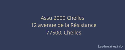 Assu 2000 Chelles