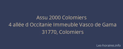 Assu 2000 Colomiers