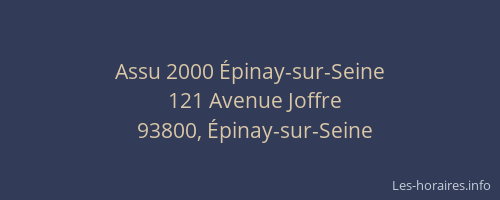 Assu 2000 Épinay-sur-Seine
