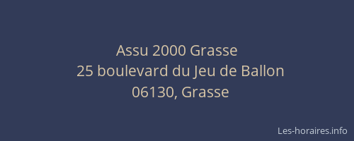 Assu 2000 Grasse