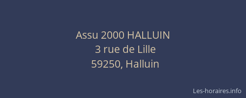 Assu 2000 HALLUIN