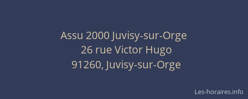 Assu 2000 Juvisy-sur-Orge