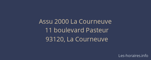 Assu 2000 La Courneuve