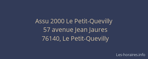 Assu 2000 Le Petit-Quevilly