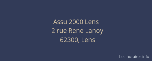 Assu 2000 Lens