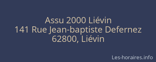 Assu 2000 Liévin