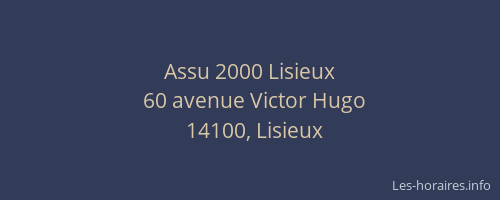 Assu 2000 Lisieux