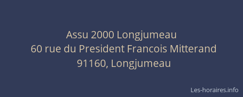 Assu 2000 Longjumeau