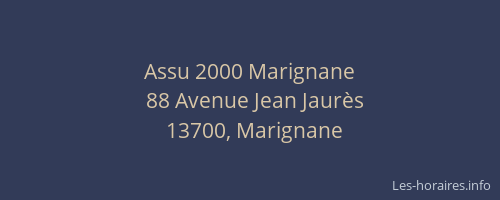 Assu 2000 Marignane
