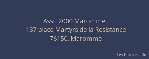 Assu 2000 Maromme