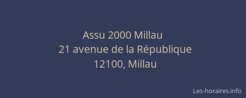 Assu 2000 Millau