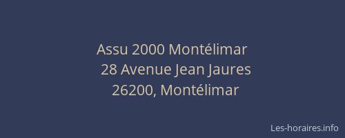 Assu 2000 Montélimar