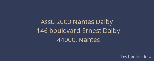 Assu 2000 Nantes Dalby