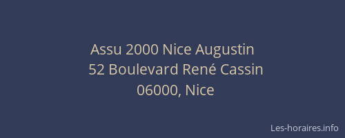 Assu 2000 Nice Augustin
