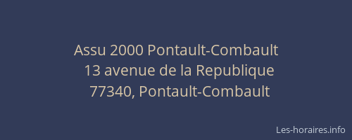 Assu 2000 Pontault-Combault