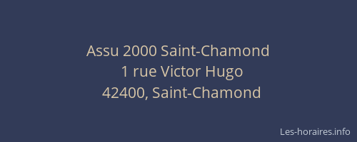 Assu 2000 Saint-Chamond