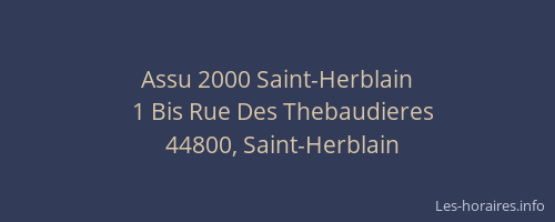 Assu 2000 Saint-Herblain