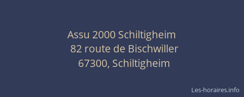 Assu 2000 Schiltigheim
