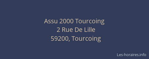 Assu 2000 Tourcoing