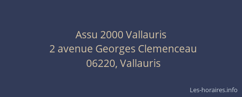 Assu 2000 Vallauris