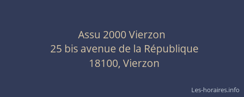 Assu 2000 Vierzon
