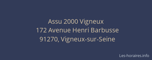 Assu 2000 Vigneux