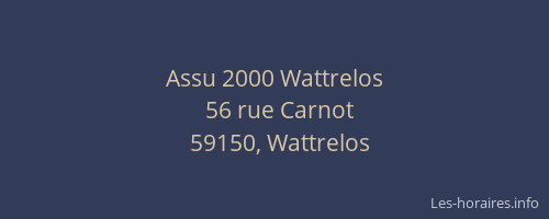 Assu 2000 Wattrelos