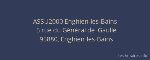 ASSU2000 Enghien-les-Bains