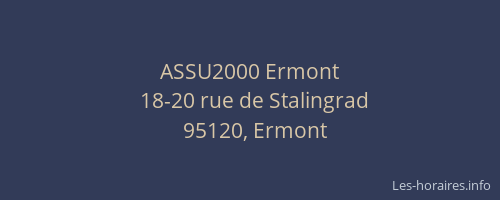 ASSU2000 Ermont