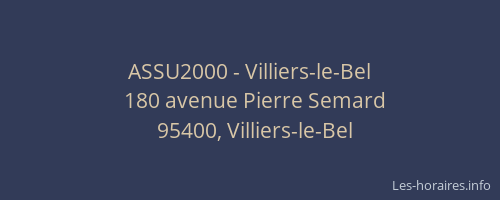 ASSU2000 - Villiers-le-Bel