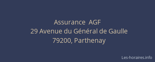 Assurance  AGF