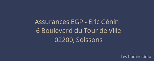 Assurances EGP - Eric Génin