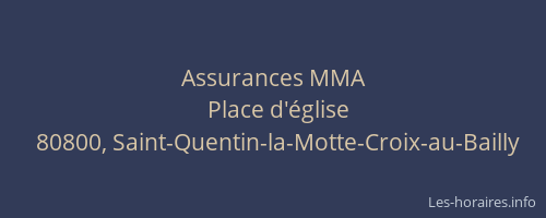 Assurances MMA