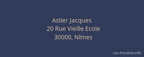 Astier Jacques