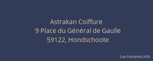 Astrakan Coiffure