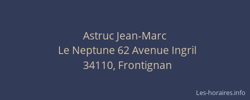 Astruc Jean-Marc