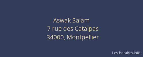 Aswak Salam