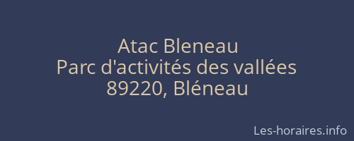 Atac Bleneau
