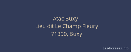 Atac Buxy