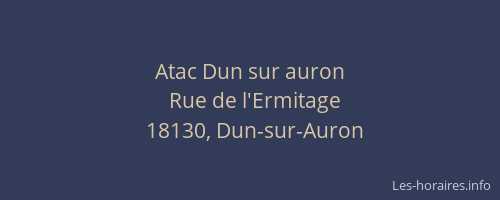 Atac Dun sur auron
