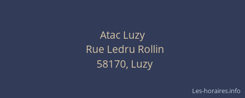 Atac Luzy