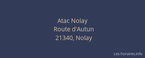 Atac Nolay