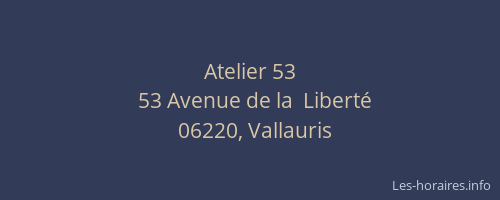 Atelier 53