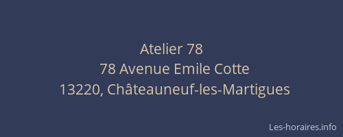 Atelier 78