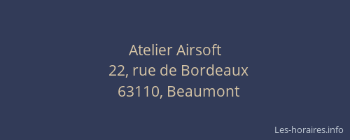 Atelier Airsoft