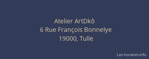 Atelier ArtDk&ocirc;