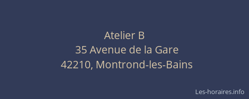 Atelier B