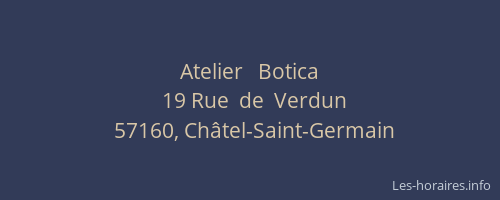Atelier   Botica