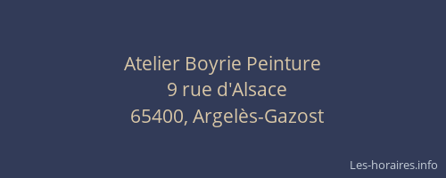 Atelier Boyrie Peinture
