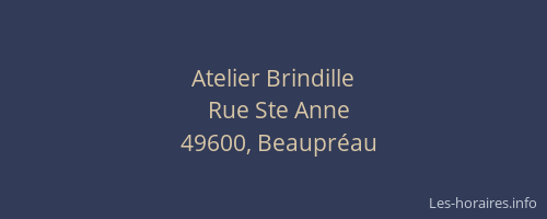 Atelier Brindille